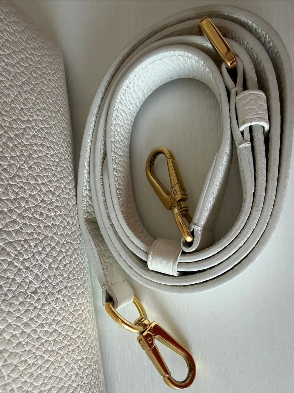 Limited Edition Louis Vuitton White Capucine with Pink Fringe and Gold Hardware